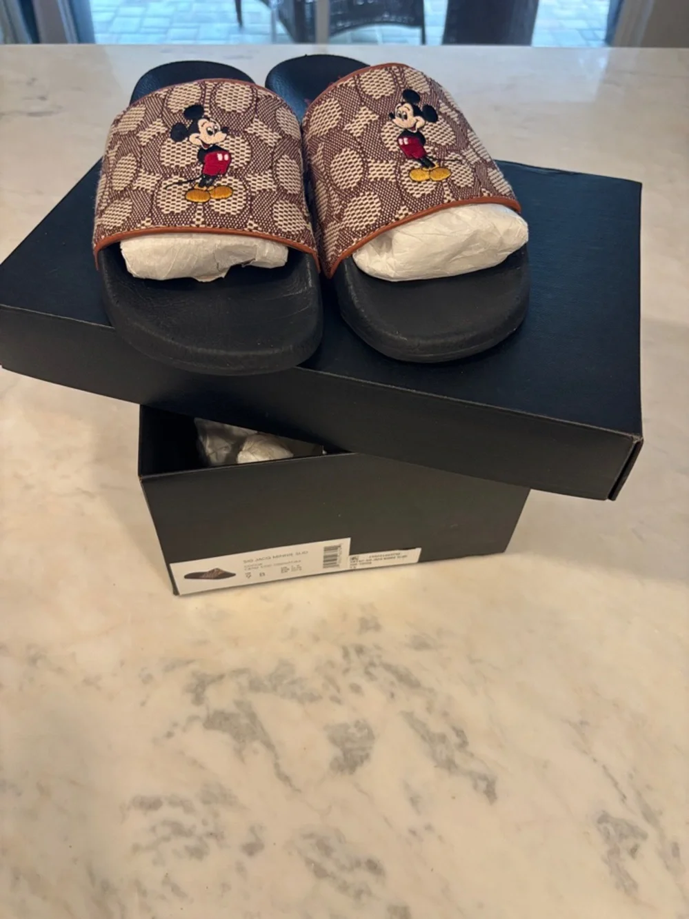 Coach Disney Mickey Mouse slides - Picture 10 of 14